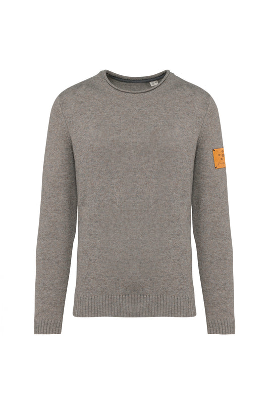 Pullover in lana merino - Grey